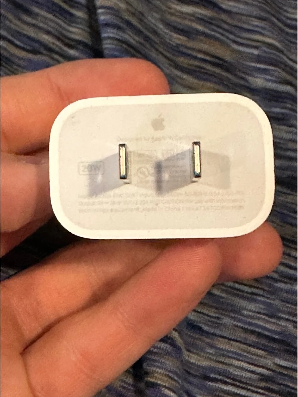 Apple 20W USB-C Power Adapter with USB-C to Lightning Braided Cable